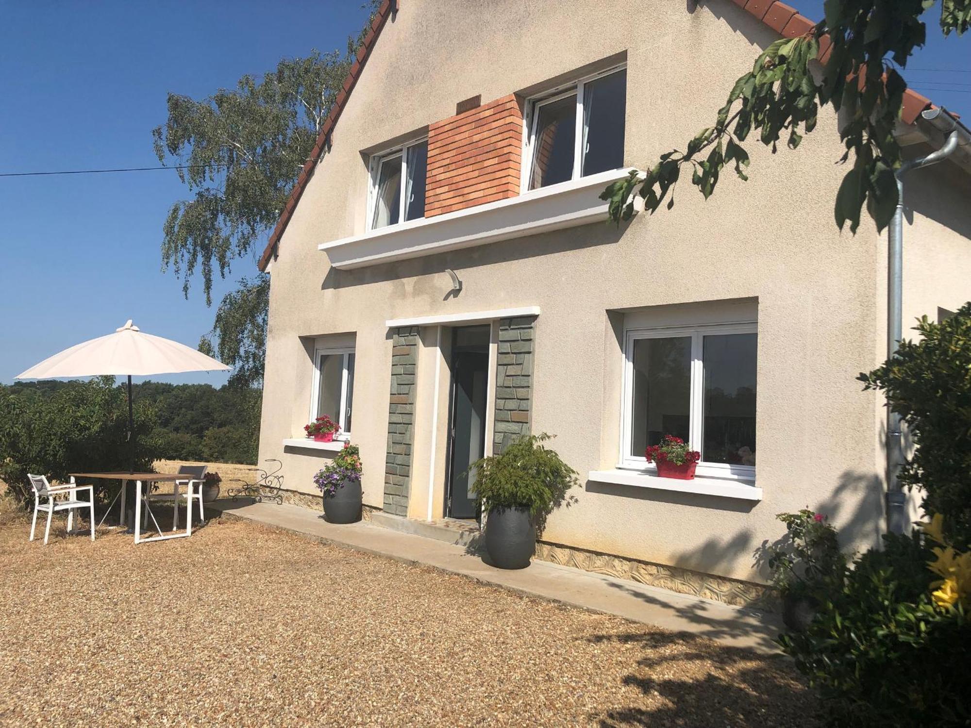 Gite Confort Au Coeur De La Vallee Du Loir : 4 Ch, Jardin, Fibre, Bbq, Proche Chateau - Fr-1-410-274 Ruille-Sur-Loir Eksteriør bilde